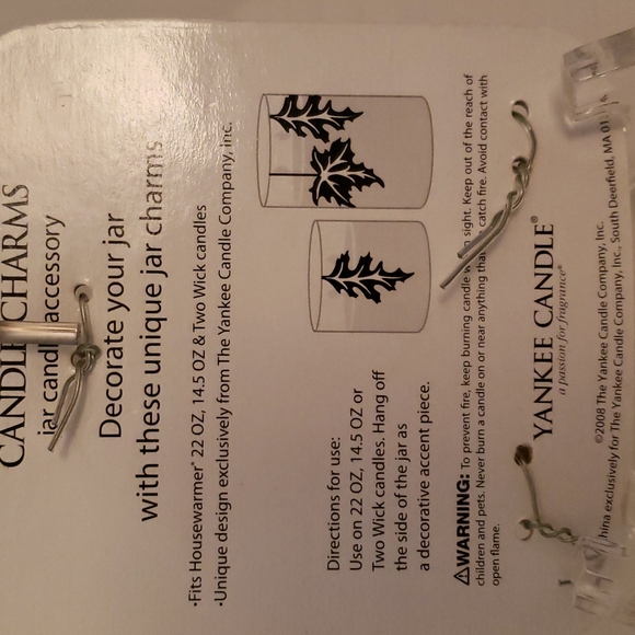 New Yankee Candle Charm - The Letter M - Picture 4 of 5